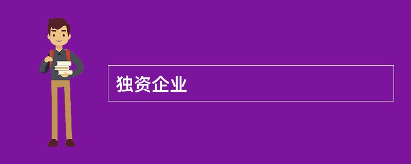 独资企业