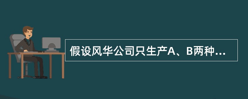 假设风华公司只生产A、B两种产品，10月份发生材料准备成本400000元，整理材料的准备数量是5000公斤，其中生产A材料整理3000公斤，生产B材料整理2000公斤，计算A、B两种产品各自的材料整理