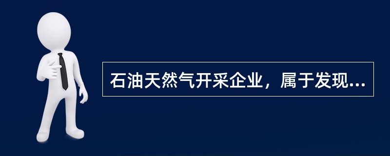 石油天然气开采企业，属于发现探明经济可采储量的钻井勘探支出应作为(　)。