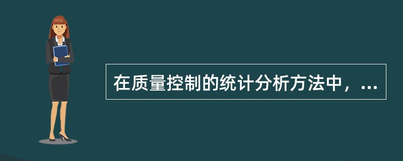 在质量控制的统计分析方法中，最能形象、直观、定量反映影响质量的主次因素的是（）。