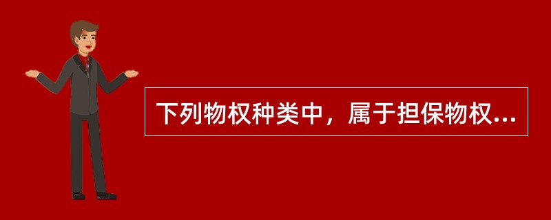 下列物权种类中，属于担保物权的是（）。