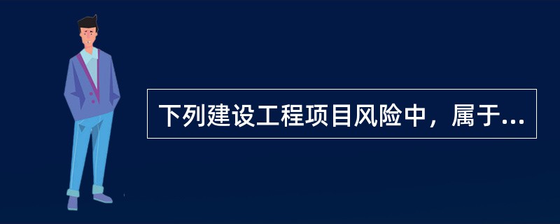 下列建设工程项目风险中，属于组织风险的有（）。