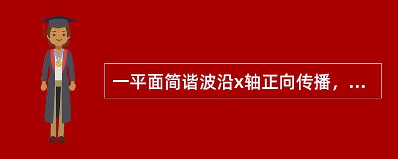 一平面简谐波沿x轴正向传播，振幅A=0.02m，周期T=0.5s，波长λ=100m原点处质元初相位φ=0，则波动方程的表达式（　　）。[2012年真题]