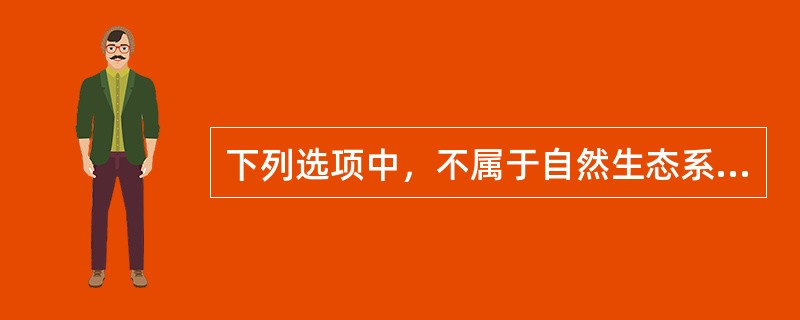 下列选项中，不属于自然生态系统服务性基本原则的是（　）。</p>