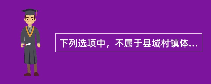 下列选项中，不属于县域村镇体系规划编制强制性内容的是（　　）。