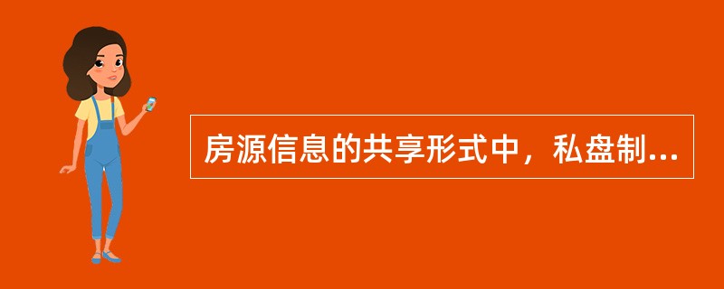 房源信息的共享形式中，私盘制的优点表现在（）。