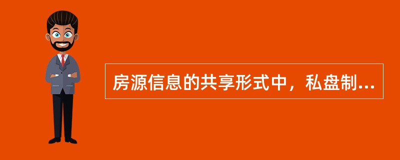 房源信息的共享形式中，私盘制的优点表现在（）。