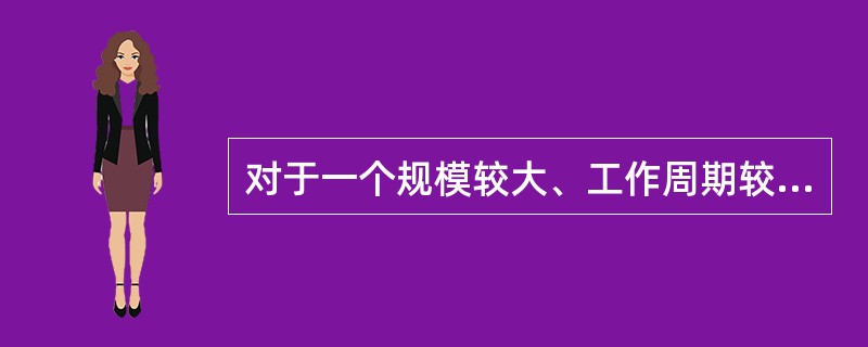 对于一个规模较大、工作周期较长的项目，人力资源管理工作必须增加（　　）。