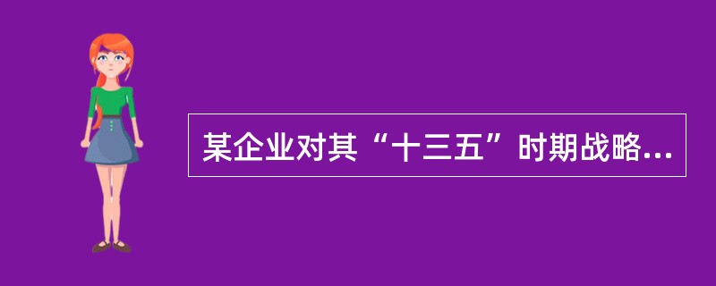 某企业对其“十三五”时期战略规划目标完成情况进行评价。按照平衡计分卡原理将企业高质量、可持续发展战略规划目标分解，并设置15项关键绩效指标及其发展目标值，企业战略规划具体执行情况如表3所示。<b