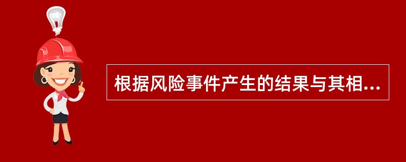 根据风险事件产生的结果与其相应的发生概率，具体度量风险大小的依据不包括（　）。