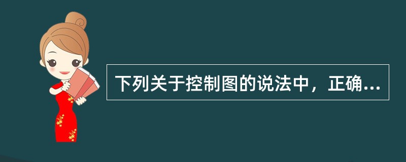 下列关于控制图的说法中，正确的是（　）。