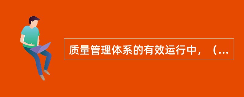 质量管理体系的有效运行中，（　）就是质量管理行为应当覆盖所有的管理空间，做到管理到位。