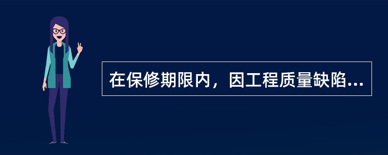 在保修期限内，因工程质量缺陷造成建设工程所有人、使用人或者第三方人身、财产损害的，建设工程所有人、使用人或者第三方可以向（　）提出赔偿要求。