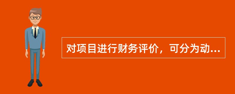 对项目进行财务评价，可分为动态和静态分析两种，下列指标属于动态分析指标的是（　　）。[2013年真题]