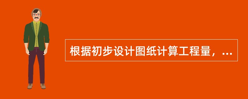 根据初步设计图纸计算工程量，套用概算定额编制的费用是（　　）。[2012年真题]