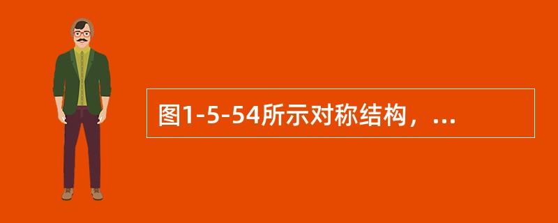 图1-5-54所示对称结构，在反对称荷载作用下，正确的弯矩图是（　　）。[2009年真题]<img border="0" style="width: 174px;