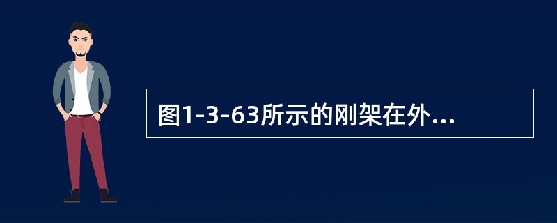 图1-3-63所示的刚架在外力作用下（刚架自重不计），判断下列弯矩图哪一个正确？（　　） <img border="0" style="width: 137px;