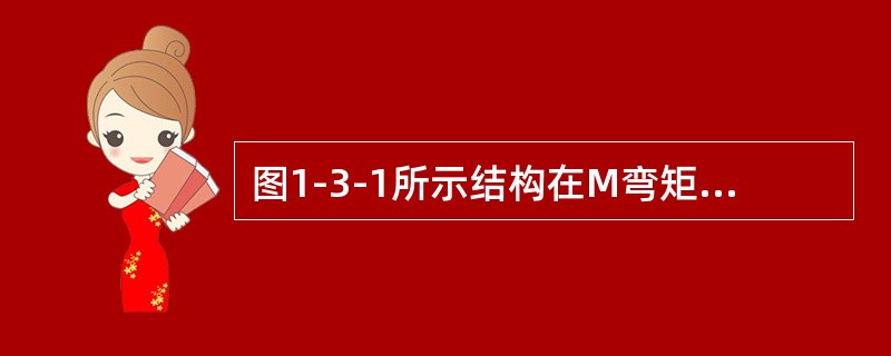 图1-3-1所示结构在M弯矩作用下所产生的弯矩图是（　　）。[2012年真题]<img border="0" style="width: 221px; height