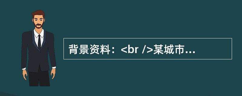 背景资料：<br />某城市围堰堤为1级堤防，在原排涝西侧200m新建一座排涝泵站（包括进水建筑物、泵室、穿堤涵洞、出水建筑物等），总装机容量1980kW，合同工期为16个月，自2008年