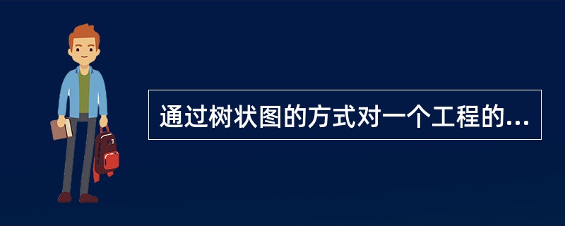 通过树状图的方式对一个工程的结构层逐层分解以反映该工程的所有任务的组织工具应当是（  ）。