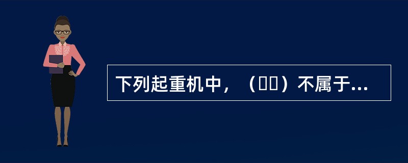 下列起重机中，（  ）不属于轻小型起重设备。
