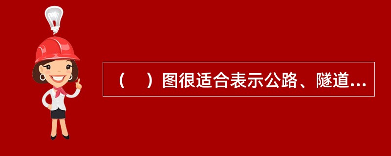 （　）图很适合表示公路、隧道等线形工程的总体施工进度。