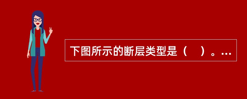 下图所示的断层类型是（　）。<br /><img src="https://img.zhaotiba.com/fujian/20220825/2vr2sokdaqr.png