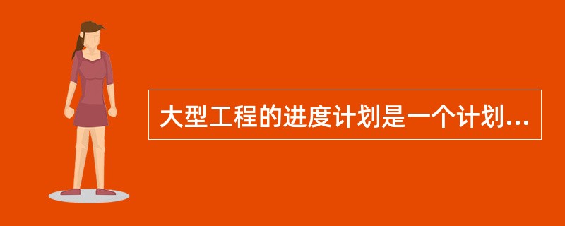 大型工程的进度计划是一个计划系统，应视项目的特点和施工进度控制的需要进行编制，从施工方角度需编制的进度计划有（　　）。