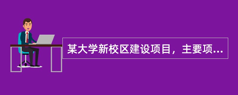 某大学新校区建设项目，主要项目有图书馆.教学楼.学生宿舍等。进行工程项目竣工成本综合分析，作为成本核算对象的是（  ）。