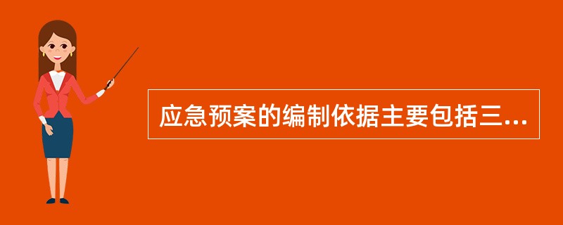 应急预案的编制依据主要包括三类，其中客观依据有（）。