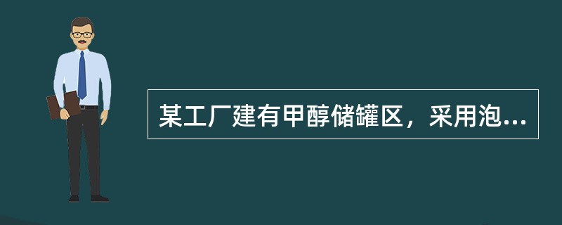 某工厂建有甲醇储罐区，采用泡沫灭火系统保护时，应选用（）