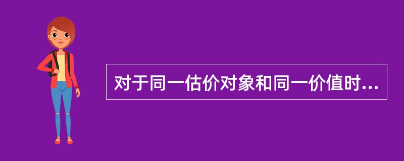 对于同一估价对象和同一价值时点，下列价值类型中评估值最大的一般是（　）。