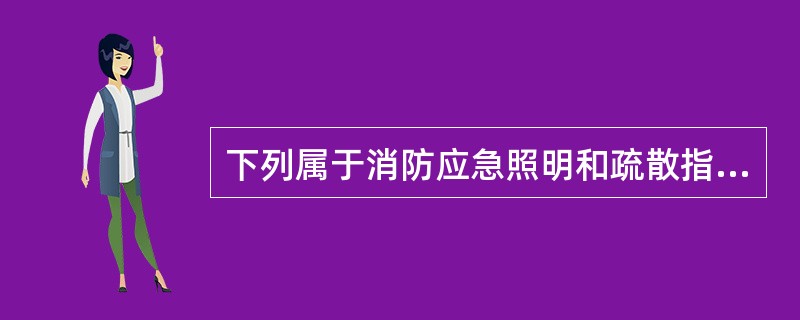 下列属于消防应急照明和疏散指示系统的类型选择的因素是（ ）。 <br />