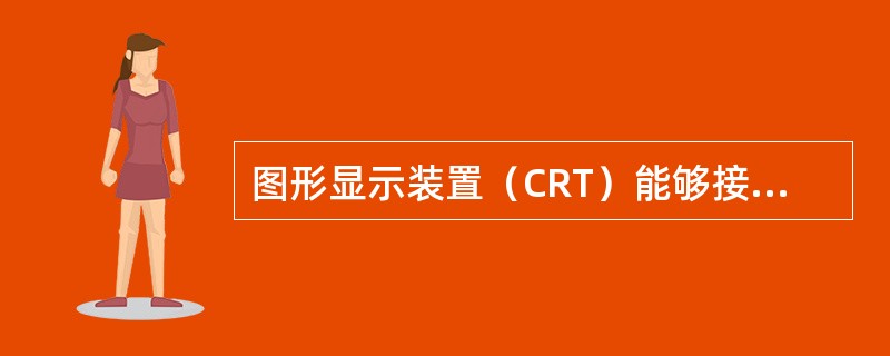 图形显示装置（CRT）能够接收到火灾报警控制器发送的火灾报警信号，但不具有发出声、光报警的功能。