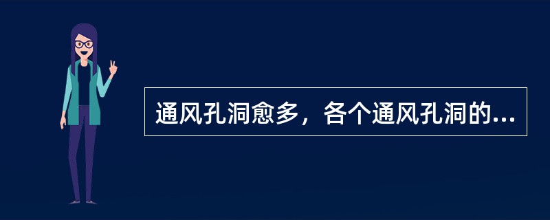 通风孔洞愈多，各个通风孔洞的面积愈大、愈高，则热对流的速度（）。