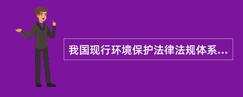 我国现行环境保护法律法规体系不包括（　　）。[2010年真题]