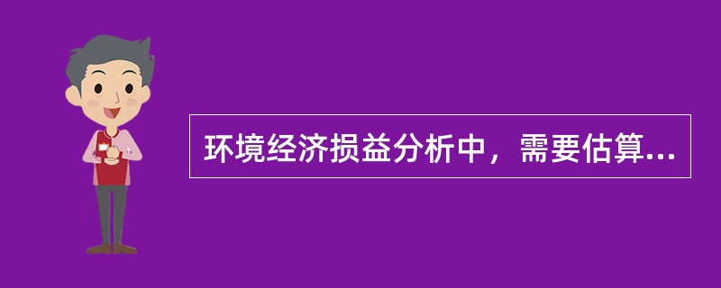 环境经济损益分析中，需要估算建设项目环境保护措施的（　　）。[2014年真题]