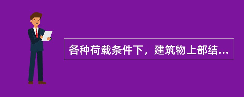 各种荷载条件下，建筑物上部结构的荷载传至基础底面的压力及土和基础的自重压力见下表，基础埋置深度为3m，基础底面以上土的平均重度为12kN/m3。<br /><p>荷载传至基础顶