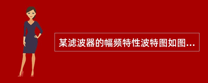 某滤波器的幅频特性波特图如图所示，该电路的传递函数为（　　）。<br /><img border="0" style="width: 238px; he