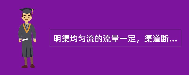 明渠均匀流的流量一定，渠道断面形状、尺寸和壁面粗糙一定时，正常水深随底坡增大而（　　）。