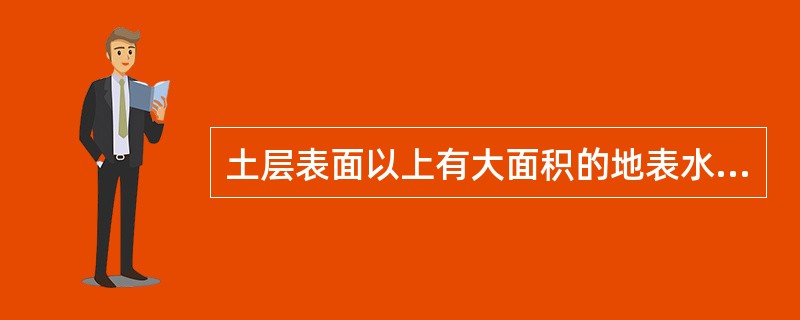 土层表面以上有大面积的地表水体，从地表向下有两层土层，依次是透水层、不透水层。当地表水位升降时，下列说法正确的是（　　）。