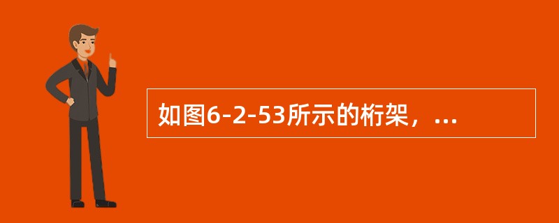 如图6-2-53所示的桁架，杆12的内力N12为（　　）。<br /><img border="0" style="width: 219px; heig