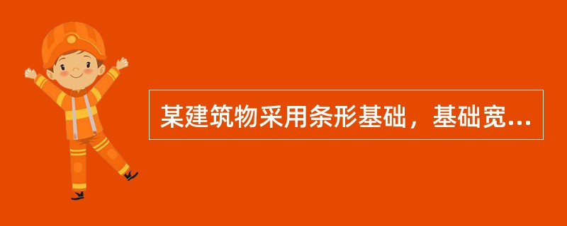 某建筑物采用条形基础，基础宽度2.0m，埋深3.0m，基底平均压力为180kPa，地下水位埋深0m，其他指标如图所示。问软弱下卧层修正后地基承载力特征值最小为下列何值时，才能满足规范要求？（　　）&l