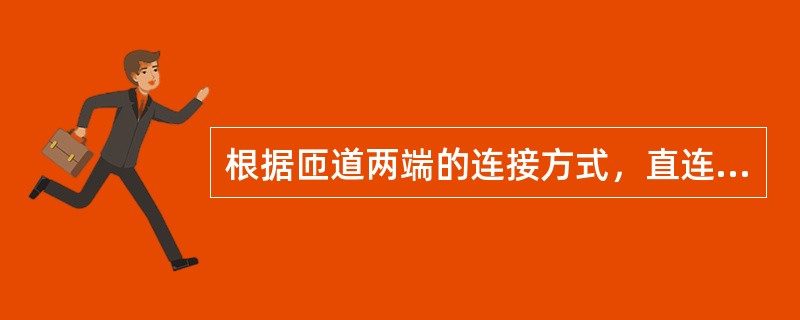 根据匝道两端的连接方式，直连式包括哪几种形式？（　　）