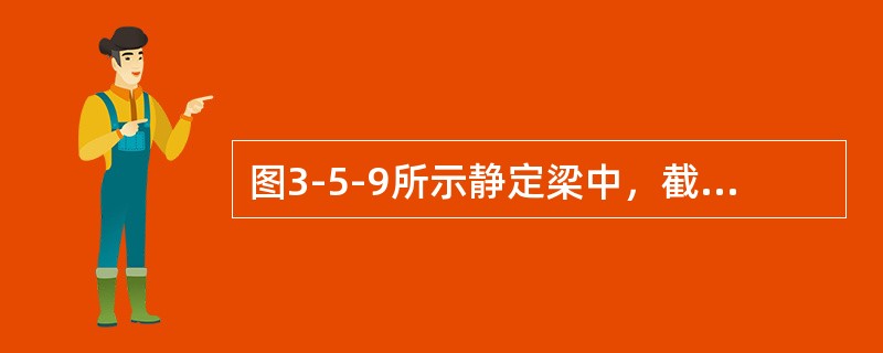 图3-5-9所示静定梁中，截面n的弯矩影响线为（　　）。<br /><img border="0" style="width: 237px; heigh