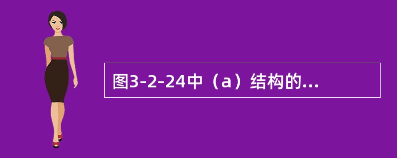 图3-2-24中（a）结构的正确弯矩图为（　　）。<br /><img border="0" style="width: 686px; height: