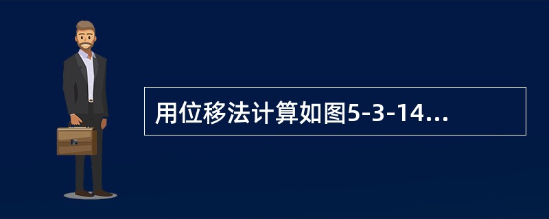 用位移法计算如图5-3-14所示刚架时，位移法方程的主系数k11等于（　　）。<br /><img border="0" style="width: 2