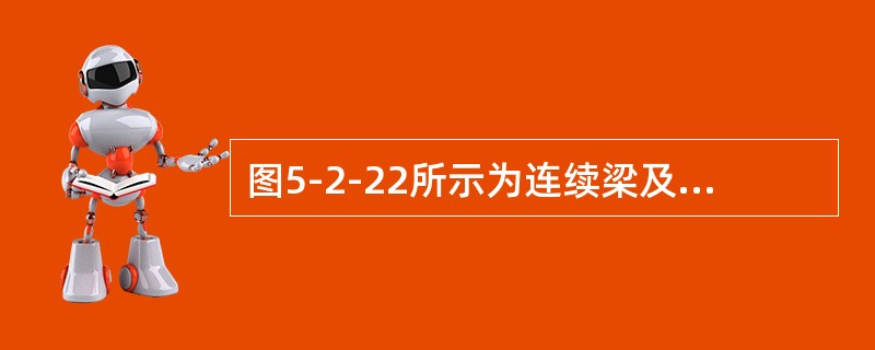 图5-2-22所示为连续梁及其弯矩图，则剪力QBC等于（　　）kN。<br /><img border="0" style="width: 299px;