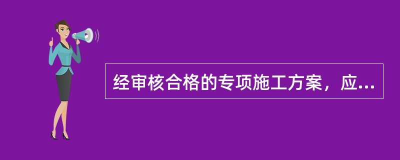 经审核合格的专项施工方案，应由施工单位技术负责人签字，不需专家论证的专项施工方案，经施工单位审核合格后报监理单位，由（）审核签字。