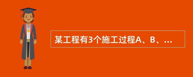 某工程有3个施工过程A、B、C，施工段数为3，其流水节拍分别为2天、4天、6天，其中，B与A之间有平行搭接时间为3天，C与B之间有组织间歇时间为4天，这三个过程组成等步距异节奏流水施工，计算总工期为（